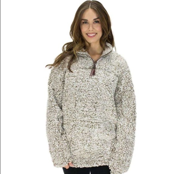true grit fleece pullover